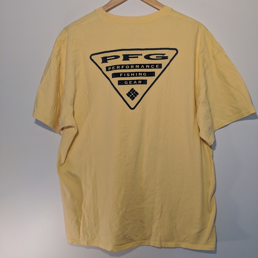 Pale Yellow Columbia Shirt